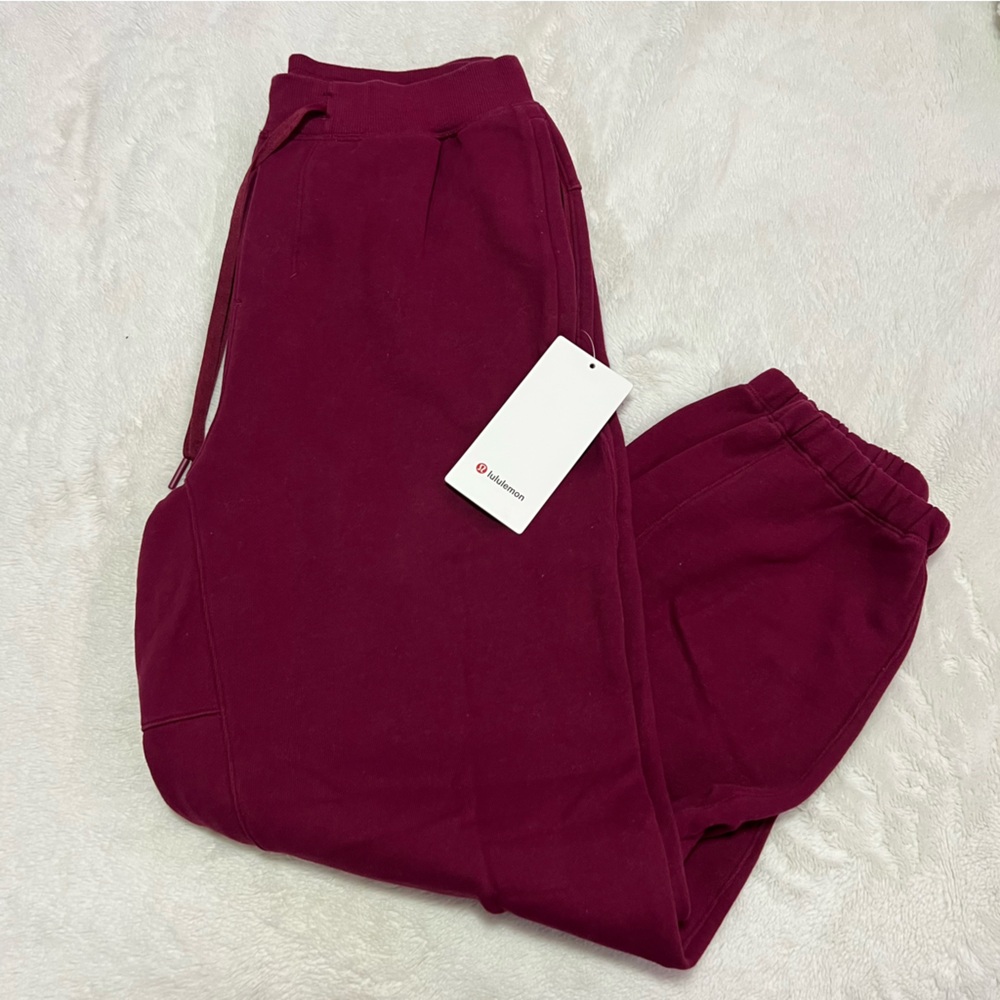 Lululemon Athletica Red Sweatpants Relaxed Fit